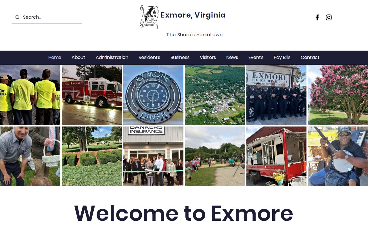 Exmore record check and official town government source