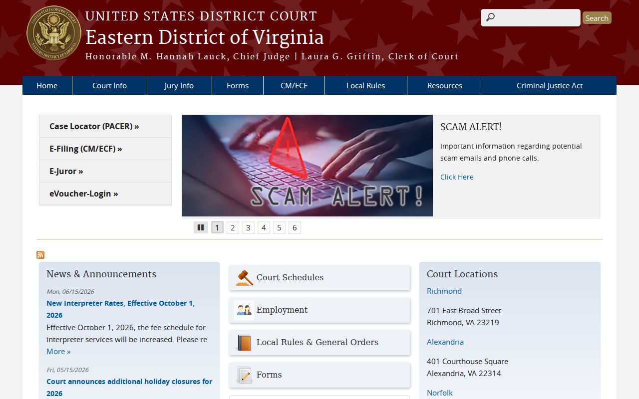 Northampton County criminal history federal court source