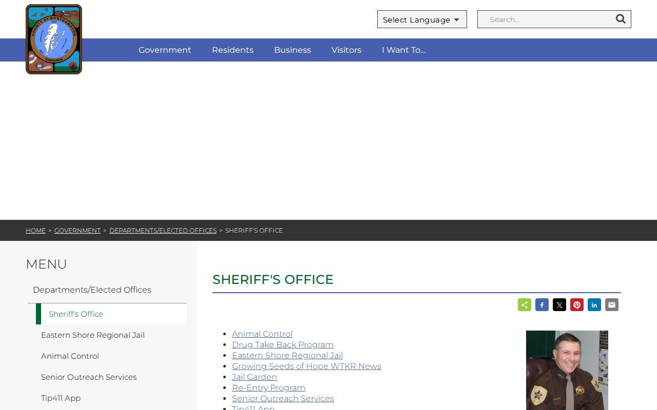 Northampton County sheriff criminal records office